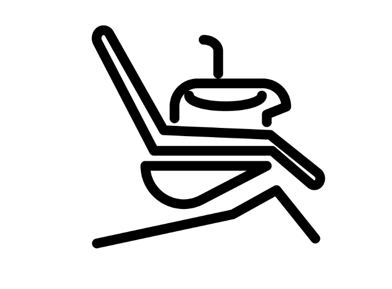 ikona fotela stomatologicznego
